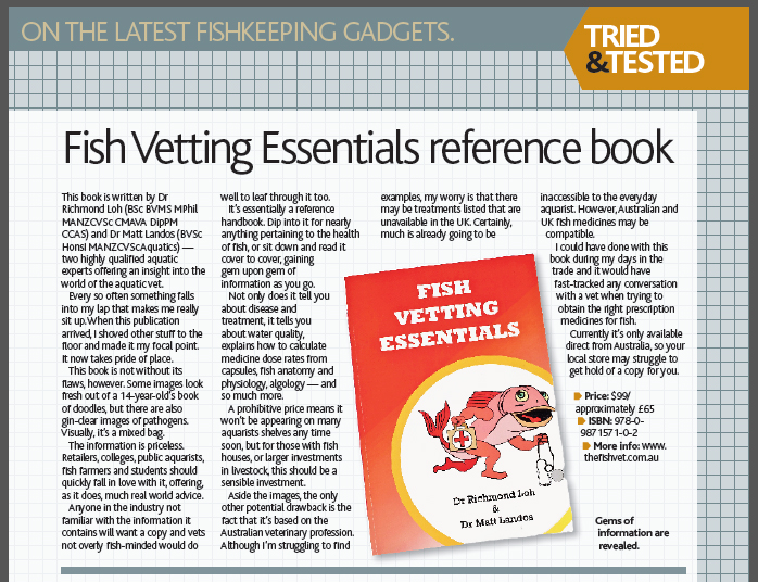 Practical Fish Keeping Mag Review - Nathan Hill